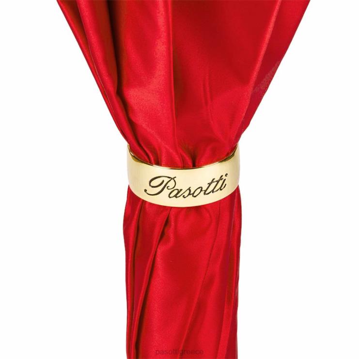 ομπρέλα | PASOTTI 189 vd031-1 w33r - κόκκινη ομπρέλα κρανίου 2N6B8498 γυναίκες